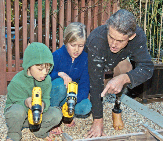 Local amputee makes great strides with foundation’s help
