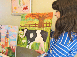Young artist makes mark on community
