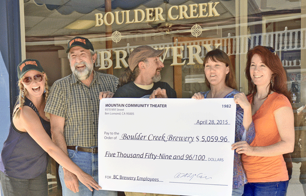 Local theater gives to BC Brewery employees