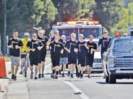 Local law enforcement runs Flame of Hope