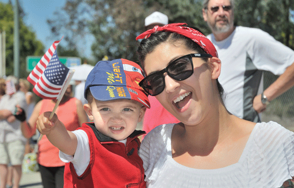 Flyover, parade, and fireworks for SV July Fourth