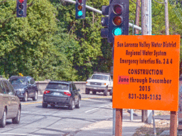 Construction of Emergency Interties No. 2, 3, and 4 to cause traffic delays