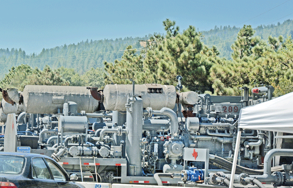 What is PG&E doing in Felton?