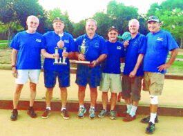 Bocce Ball Games at Skypark: “Al’s Pals” win Grand Championship