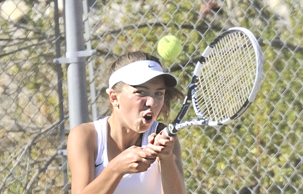Scotts Valley High School’s girl’s tennis team