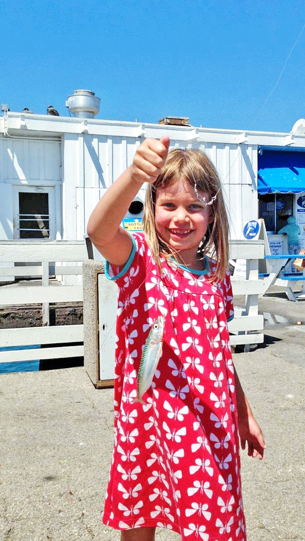 Fishing from the Wharf