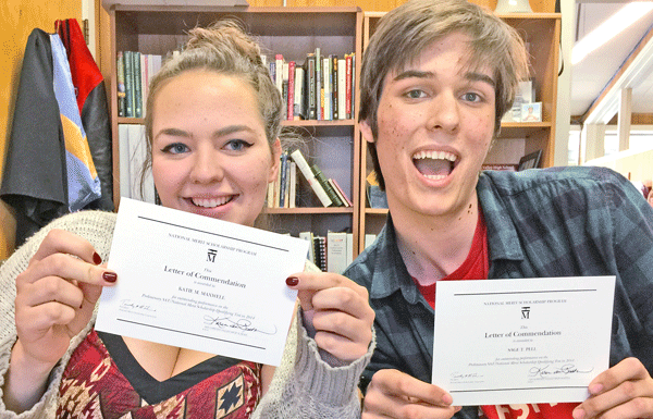 National Merit Scholarship Commendations