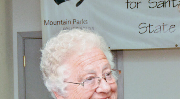 Park volunteer honored