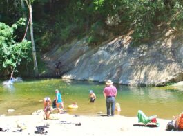 Swimming holes in San Lorenzo River are safe, quiet