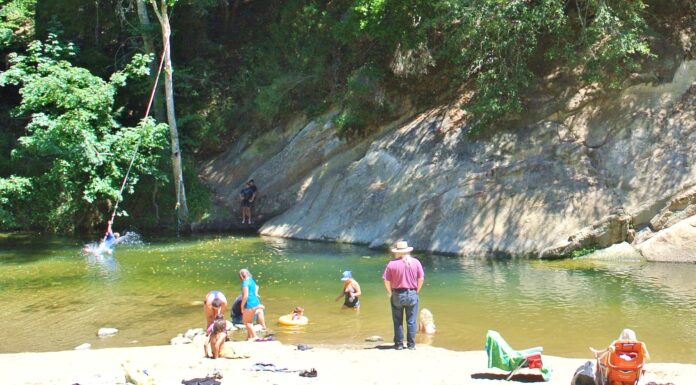 Swimming holes in San Lorenzo River are safe, quiet
