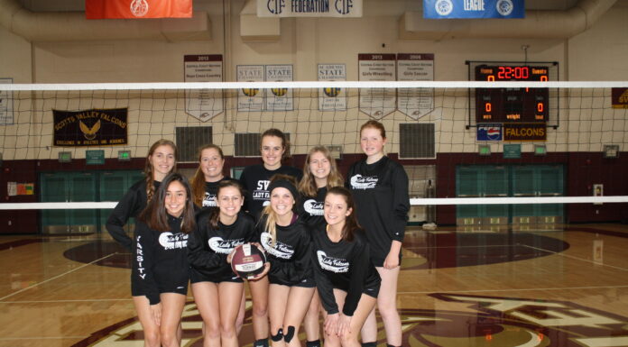 Falcons girls volleyball team best in school history
