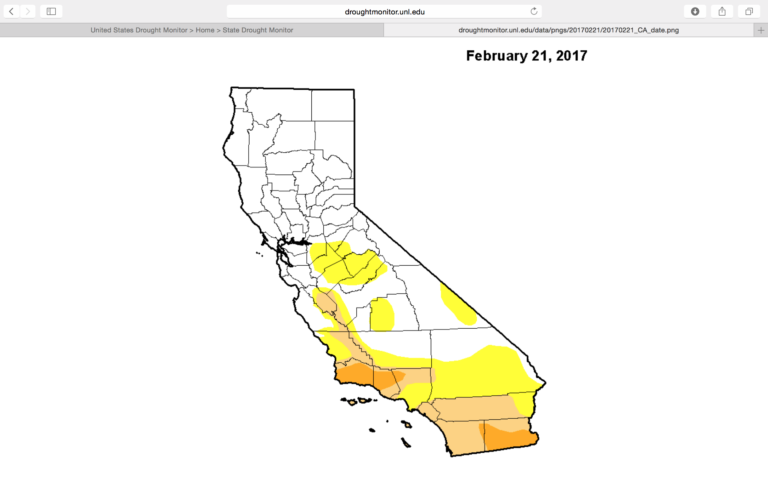 Wettest 7 months ever recorded in Santa Cruz Mountains