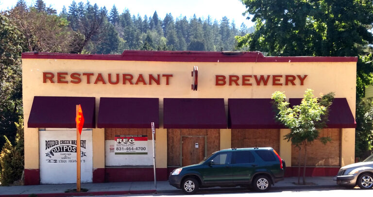 Boulder Creek Brewery site for sale