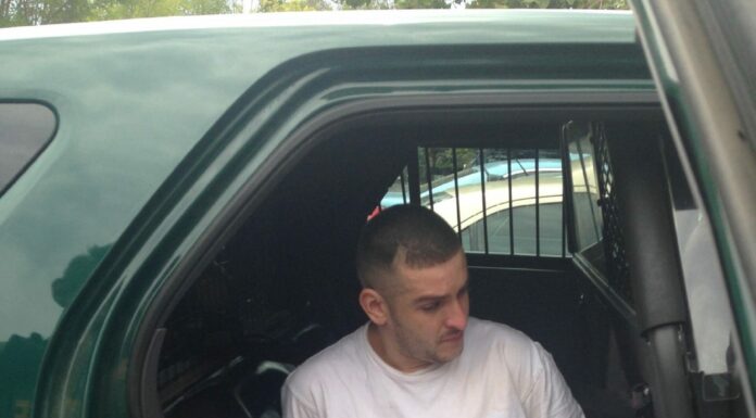 Mayhem suspect is in custody