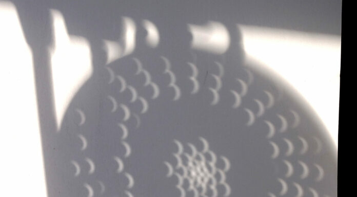 Sun and Fog on Eclipse Day