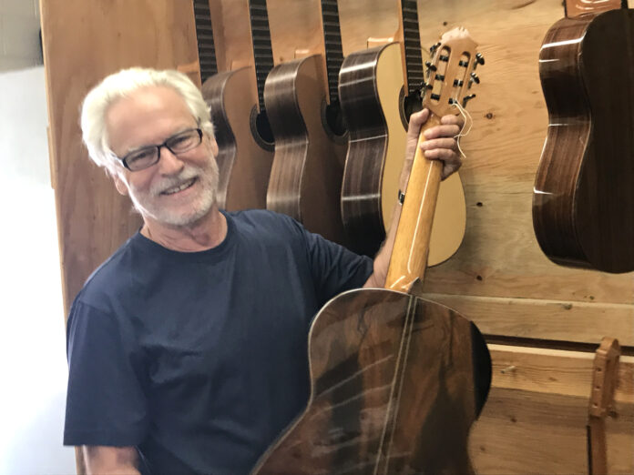 Kenny Hill guitars: world famous - Press Banner | Scotts Valley, CA