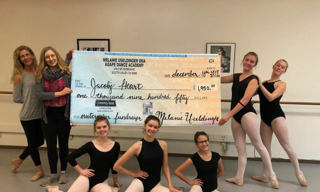Dancers support kids with cancer