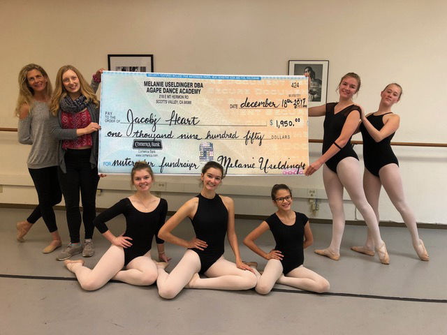 Dancers support kids with cancer