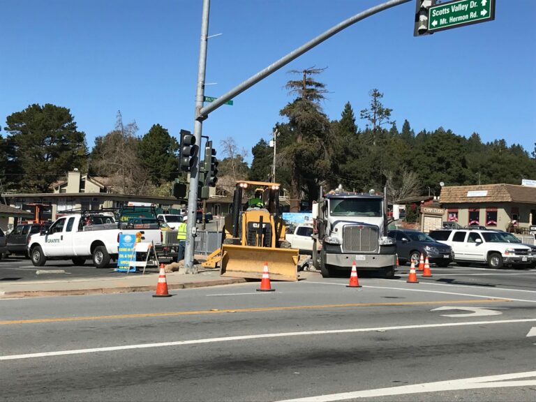 Work begins on busy intersection