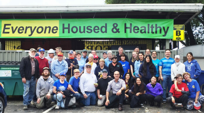 Local Rotary Clubs assist with renovations to the Homeless Service Center