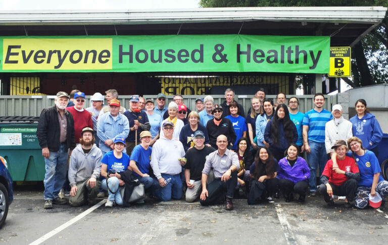 Local Rotary Clubs assist with renovations to the Homeless Service Center