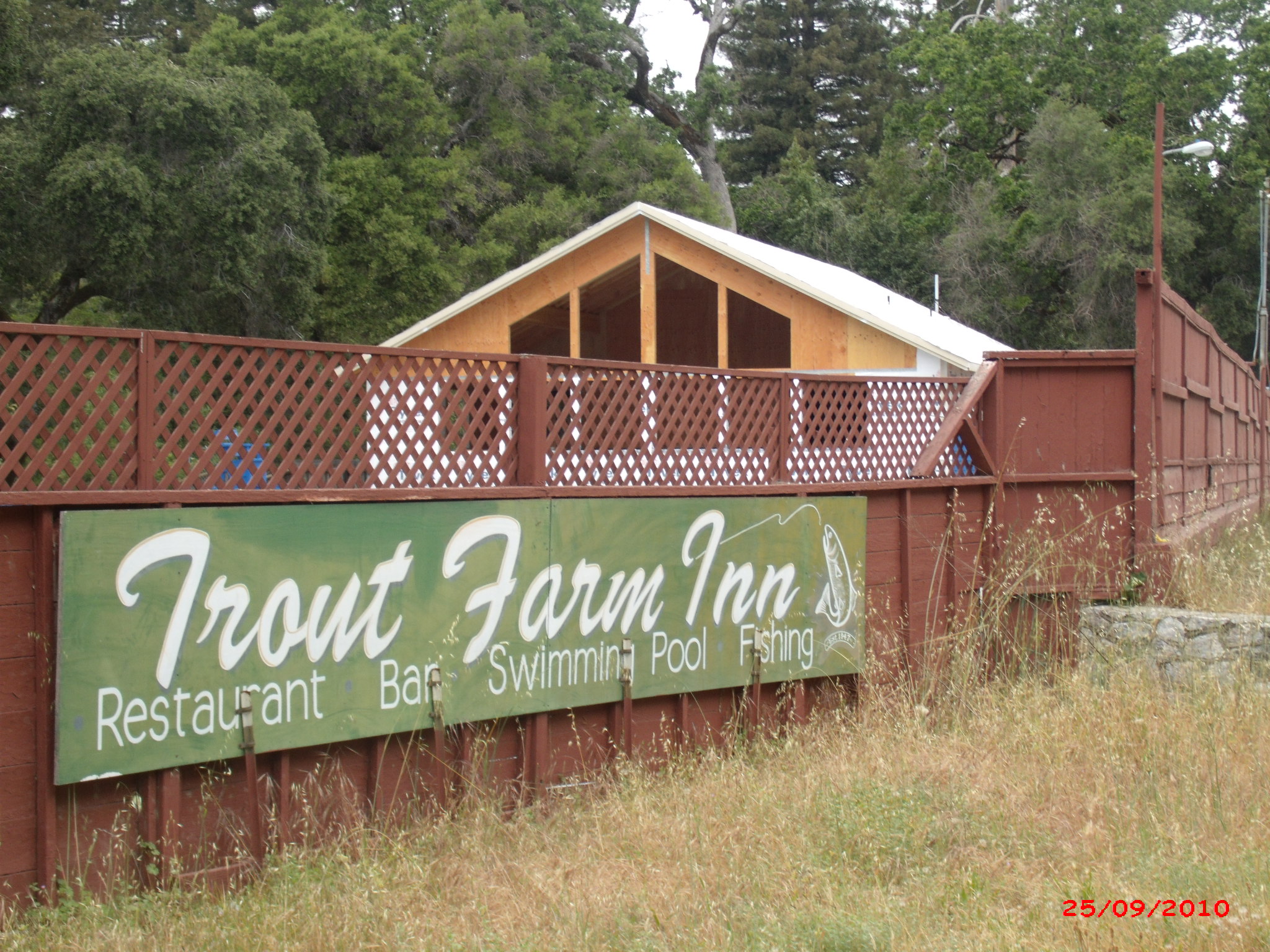 Trout Farm Inn scheduled to re open by early August Press Banner