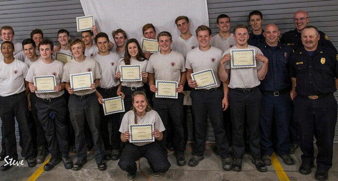 Students graduate from BCFD internship program