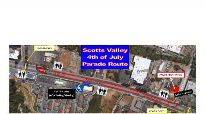 Scotts Valley Fourth of July Parade