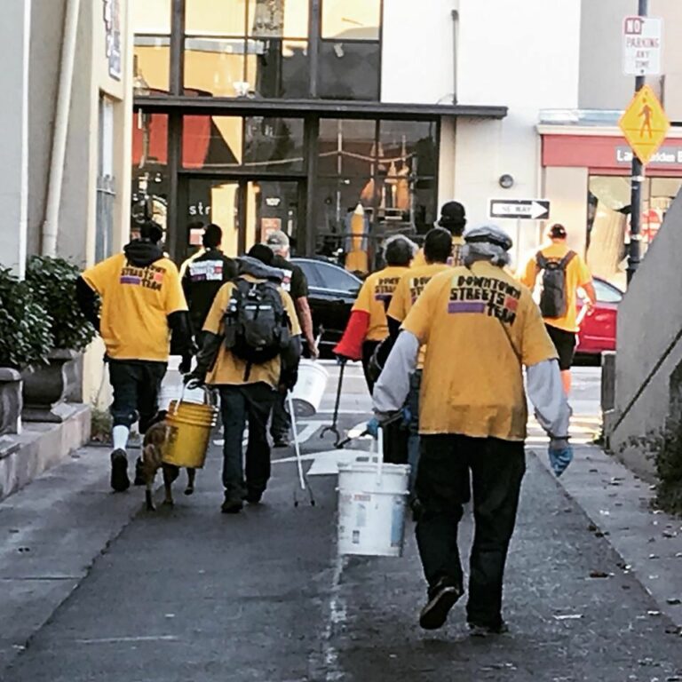 Kicking Down Barriers and Picking Up Debris: Downtown Streets Team