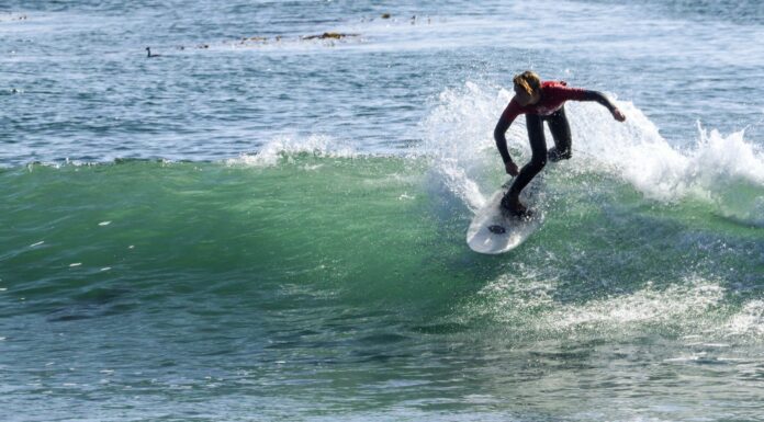 LOCAL SURF TEAM BEATS APTOS HIGH AT PLEASURE POINT