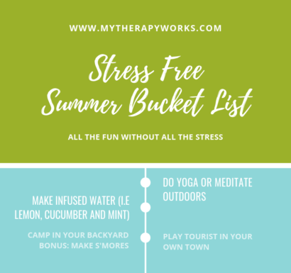 Everything Isn’t Cancelled—Creating a Summer Bucket List