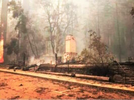 CZU Lightning Complex Fires Damage Map CZU August Lightning Complex fires debris flow