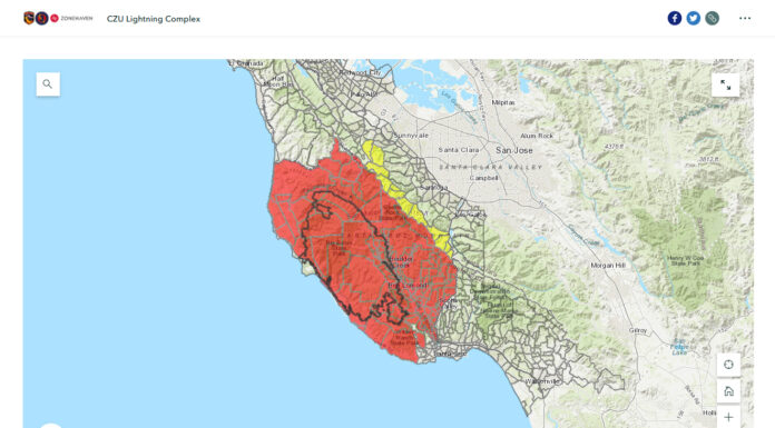 Scotts Valley, SLV communities evacuated as fires burn out of control