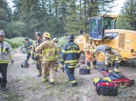 Boulder Creek Fire runs multi-agency training fire preparedness
