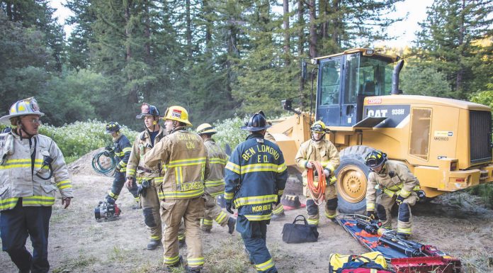 Boulder Creek Fire runs multi-agency training fire preparedness