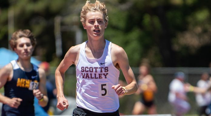 Scotts Valley’s Jeremy Kain wins 1,600 at state championship Jeremy Kain