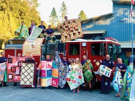 Local quilt group has donated 1,000 covers to fire-impacted families CZU Lightning Fire Quilts