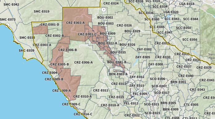 County: Evacuations near CZU burn scar take effect Sunday morning