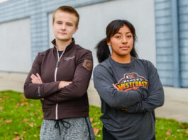 Falcons’ wrestling team still optimistic for a good season despite low turnout
