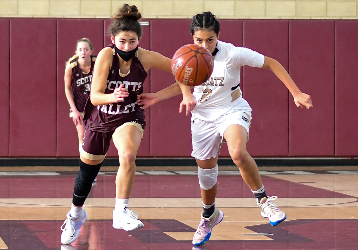 Kaitlin Imai helps Scotts Valley's girls basketball team beat