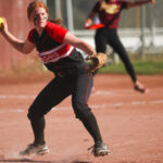 Image for display with article titled Cougars inch closer to league crown | High school softball