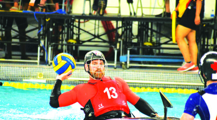 Local competes in kayak polo championships