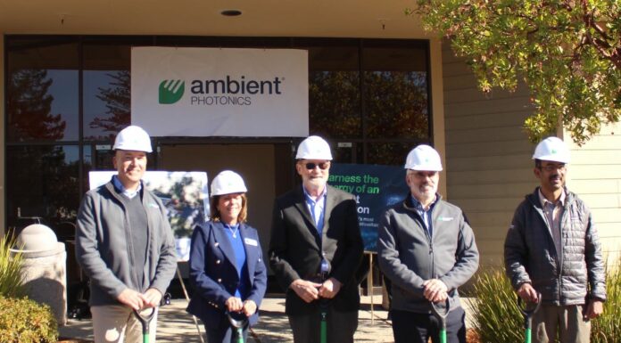 Ambient Photonics Picks Scotts Valley For First Facility