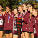 Image for display with article titled Falcons capture back-to-back SCCAL titles | Girls cross country