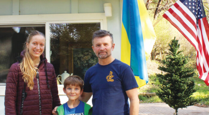 Ukrainian family, reunited, spends first Christmas together in Scotts Valley