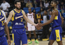 Image for display with article titled SC Warriors dominate Sioux Falls to capture first home win of season | NBA G League