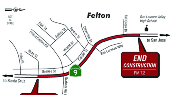Caltrans puts another $3.3M toward Felton road project