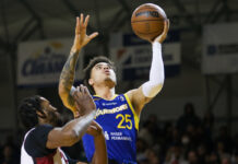 Image for display with article titled SC Warriors handle business against Texas Legends