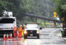 Image for display with article titled North County residents cope with another wet weather onslaught