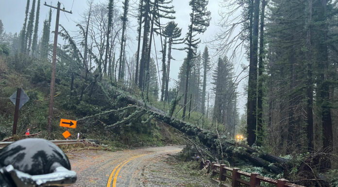 Cleanup ongoing after storm hits Santa Cruz Mountains